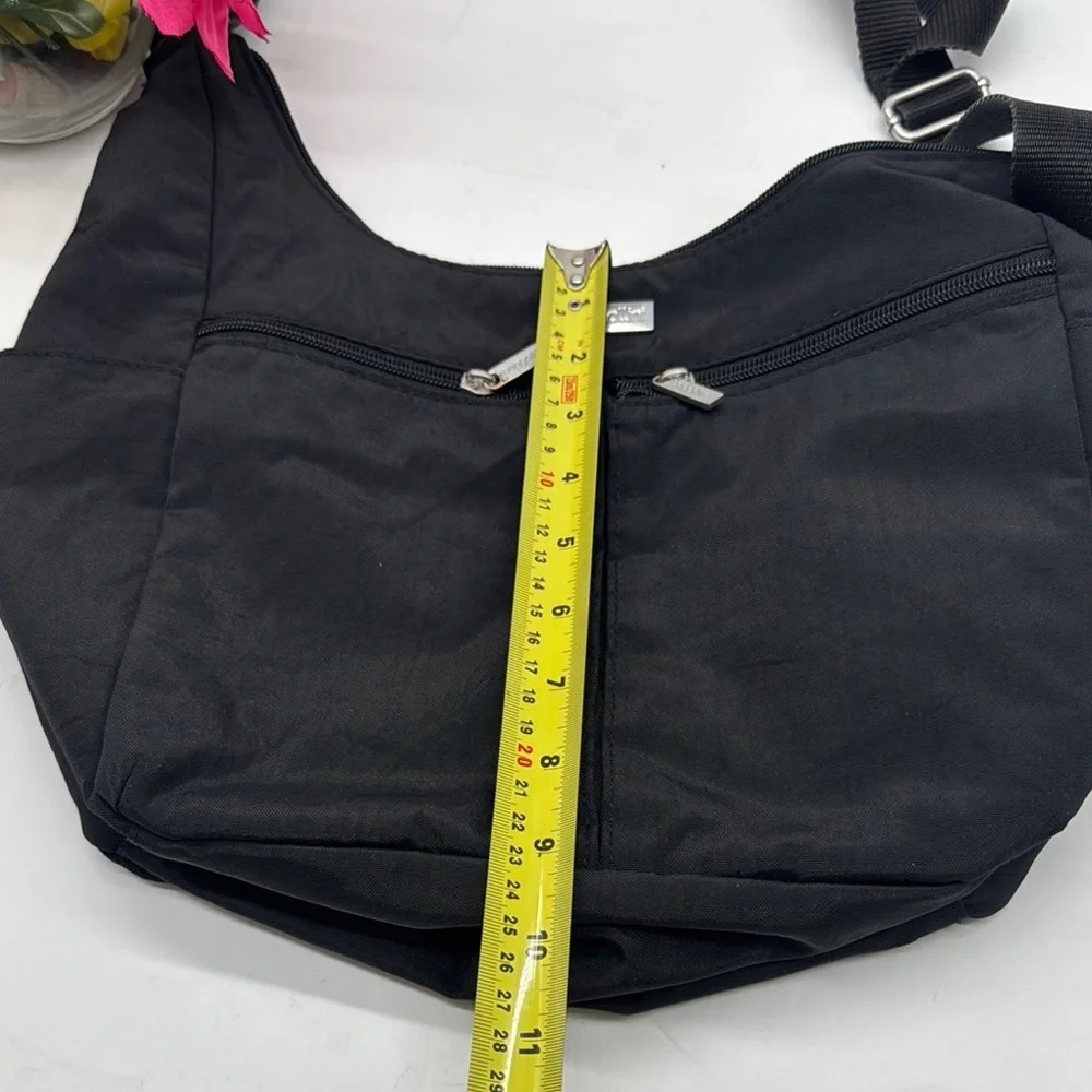 Baggallini Black Nylon Crossbody Bag NYB7886K